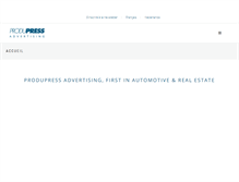 Tablet Screenshot of produpress.be